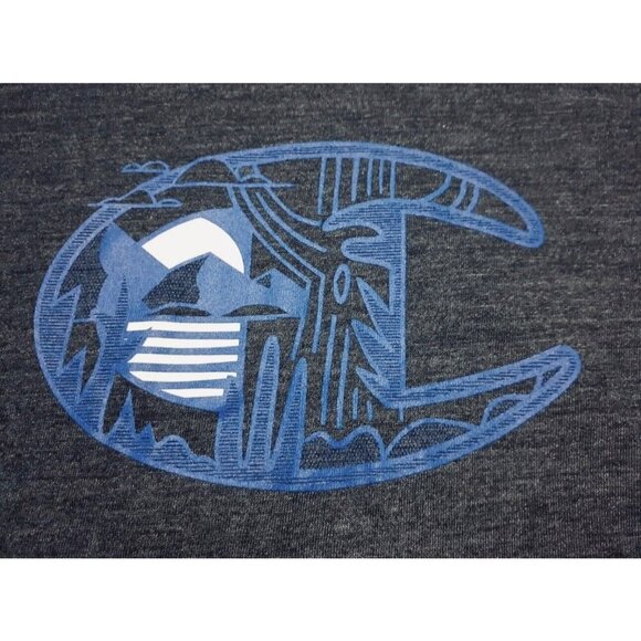 Champion Mens Size M Heather Blue Short Sleeve “C Logo” T-Shirt Tee‎ NWT - Picture 3 of 7